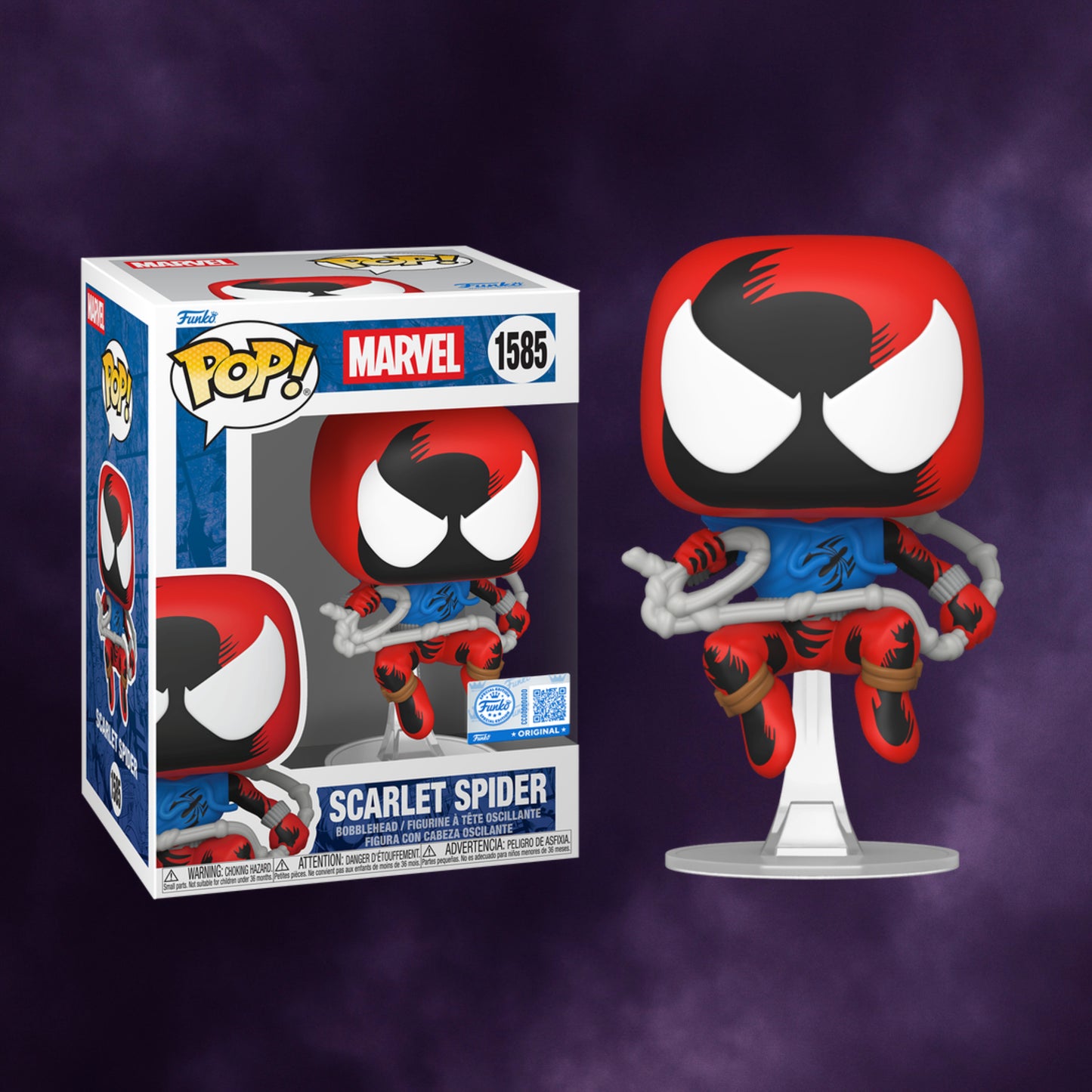 Funko Pop! Marvel – Scarlet Spider Exclusive #1585