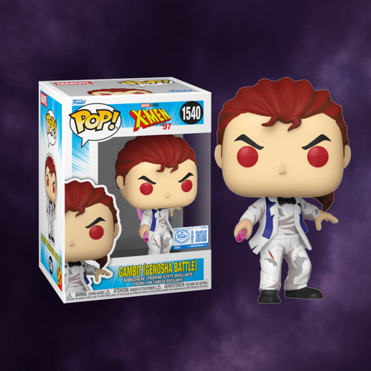 Funko Pop! Marvel X-Men '97 – Gambit (Genosha Battle) Exclusive #1540