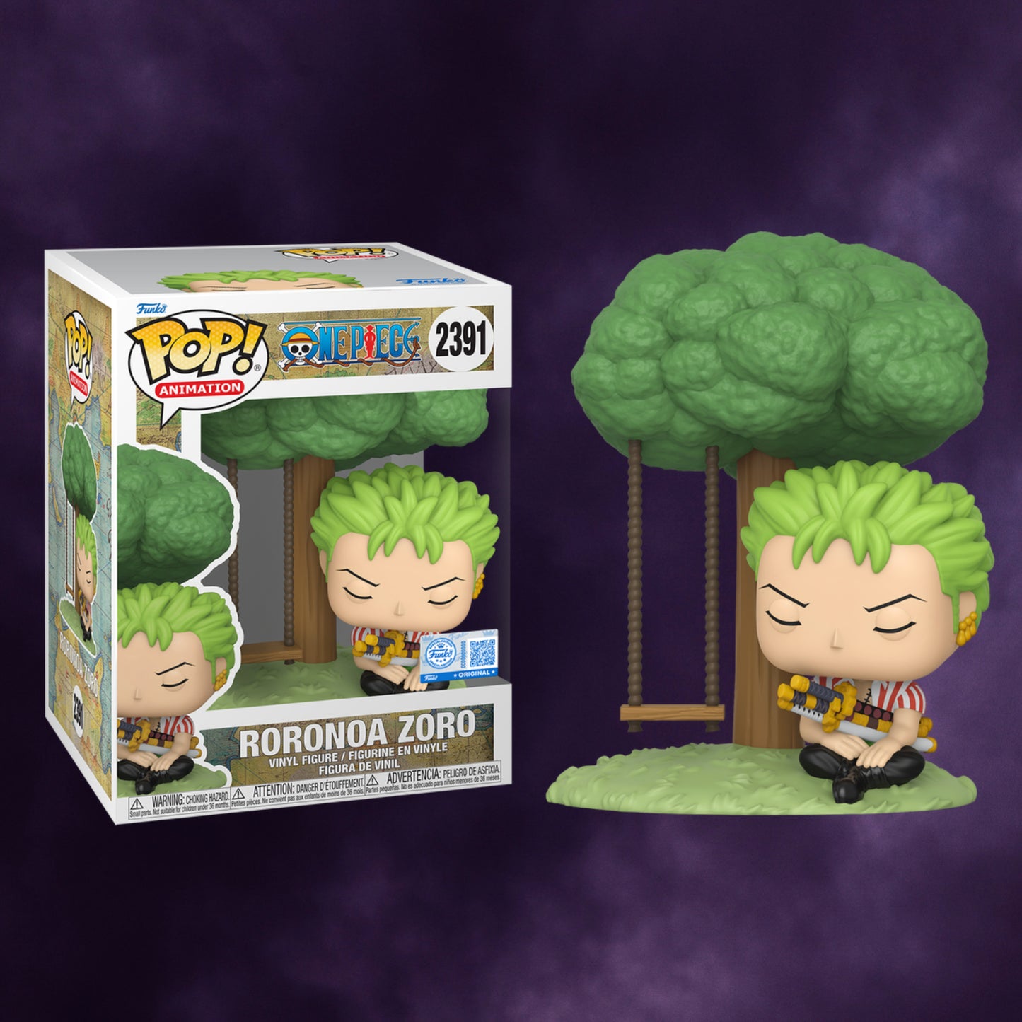 Funko Pop! One Piece: Roronoa Zoro Exclusive #2391