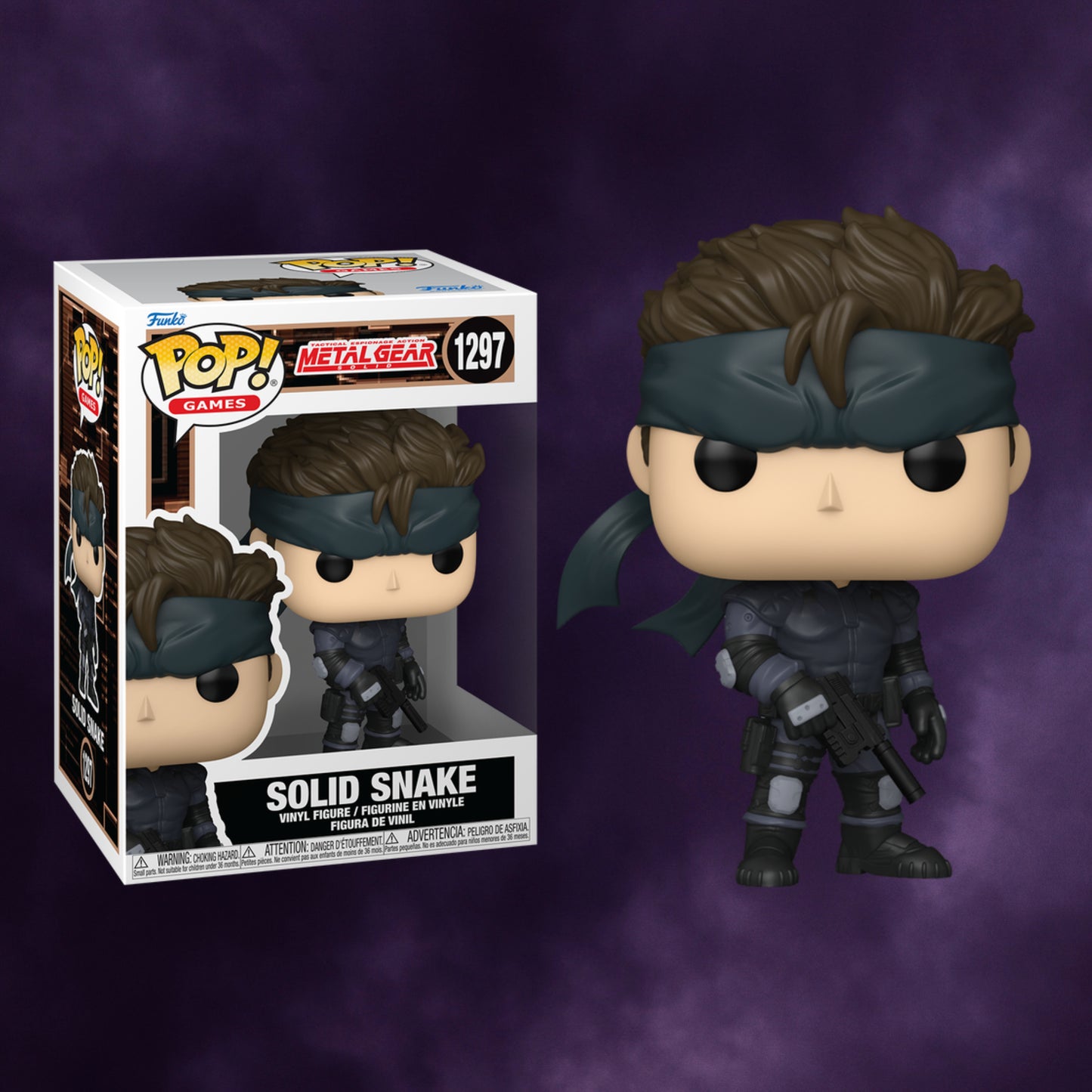 Funko Pop! Games: Solid Snake #1297