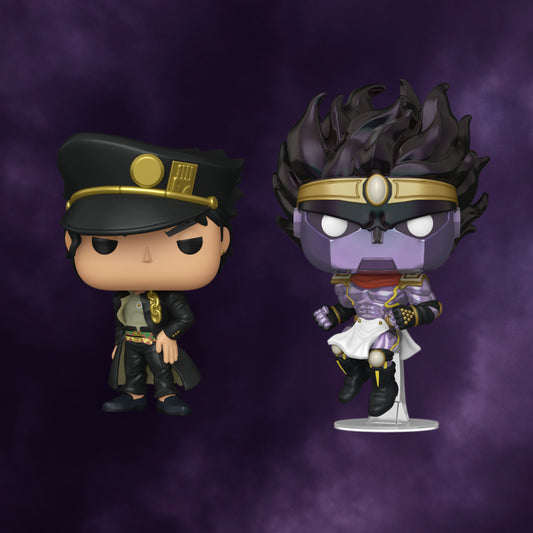 Funko Pop! Animation: JoJo’s Bizarre Adventure – Jotaro Kujo & Star Platinum 2-Pack