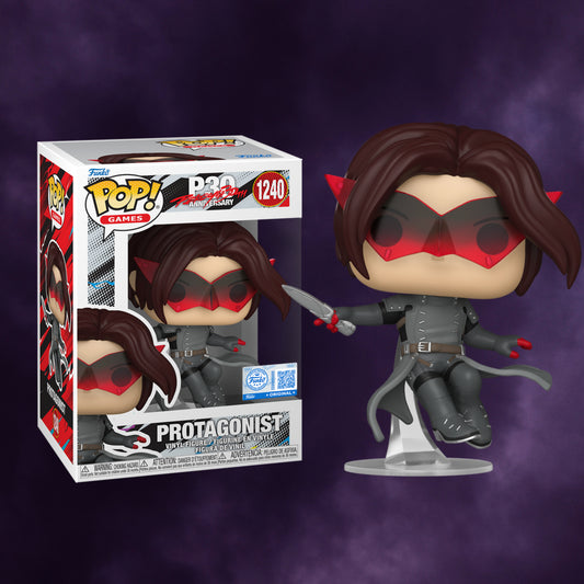 Funko Pop! Games: Protagonist (Persona 5: The Phantom X) (30th Anniversary)#1240