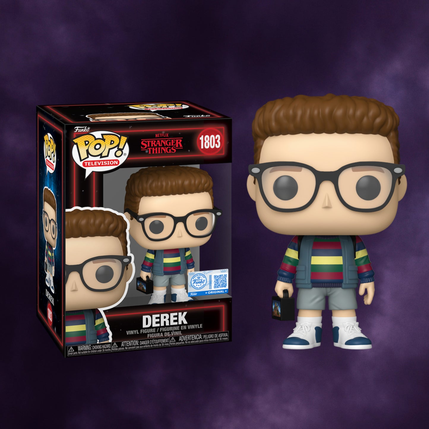 Funko Pop! Stranger Things Season 5 Derek Turnbow Exclusive #1803