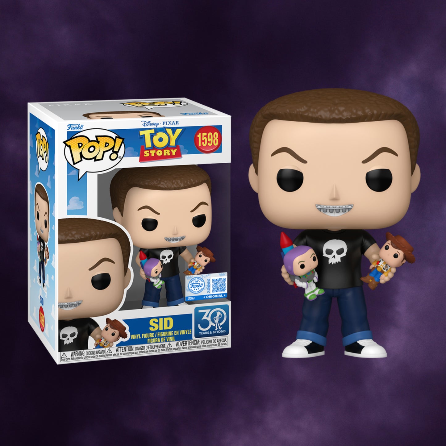 Funko Pop! Disney Pixar Toy Story Sid Exclusive #1598