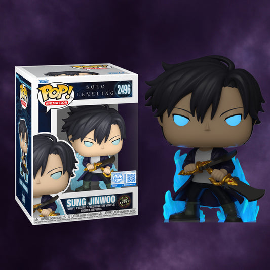Funko Pop! Solo Leveling Sung Jinwoo #2496 (Limited Glow Chase)