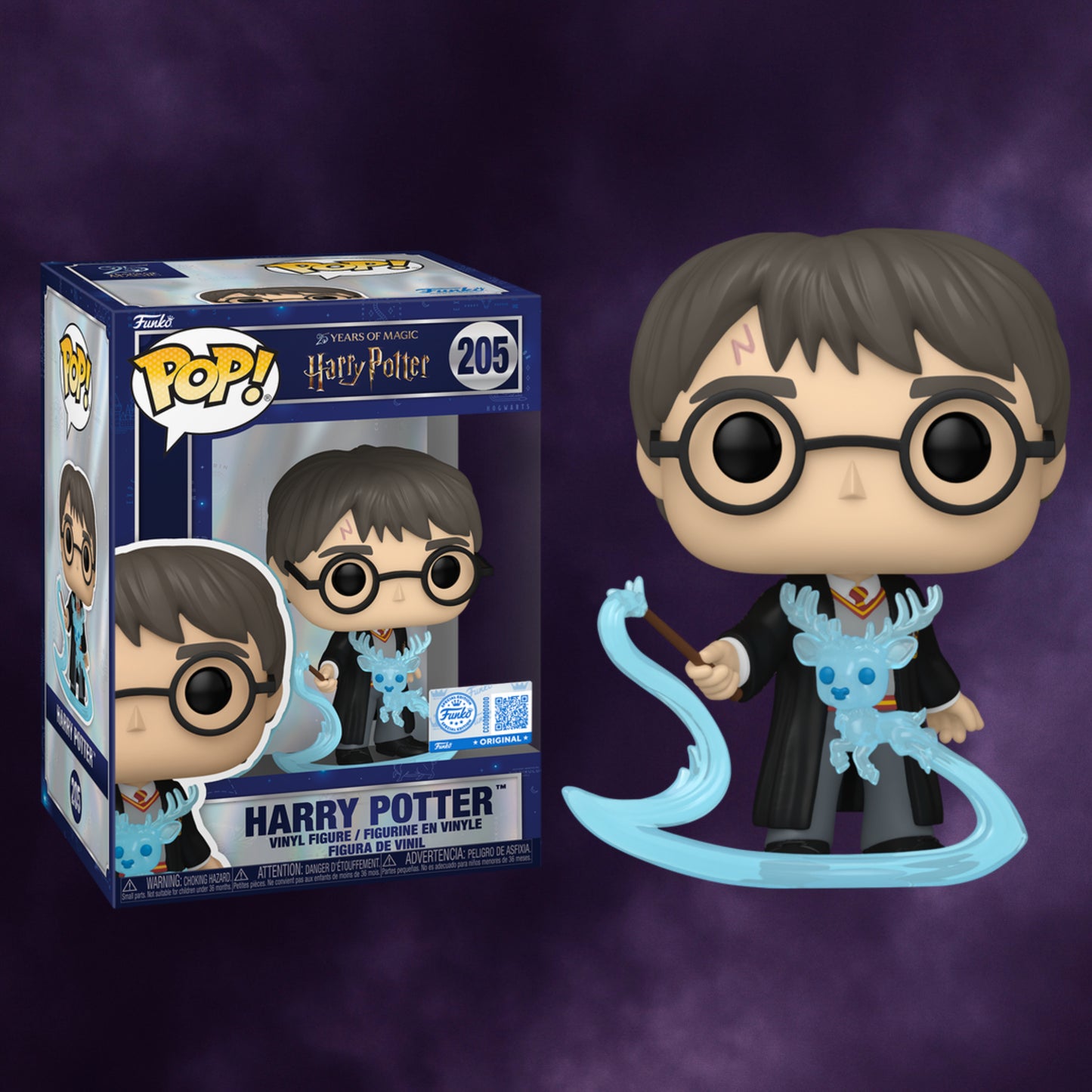 Funko Pop! Harry Potter with Patronus Exclusive #205