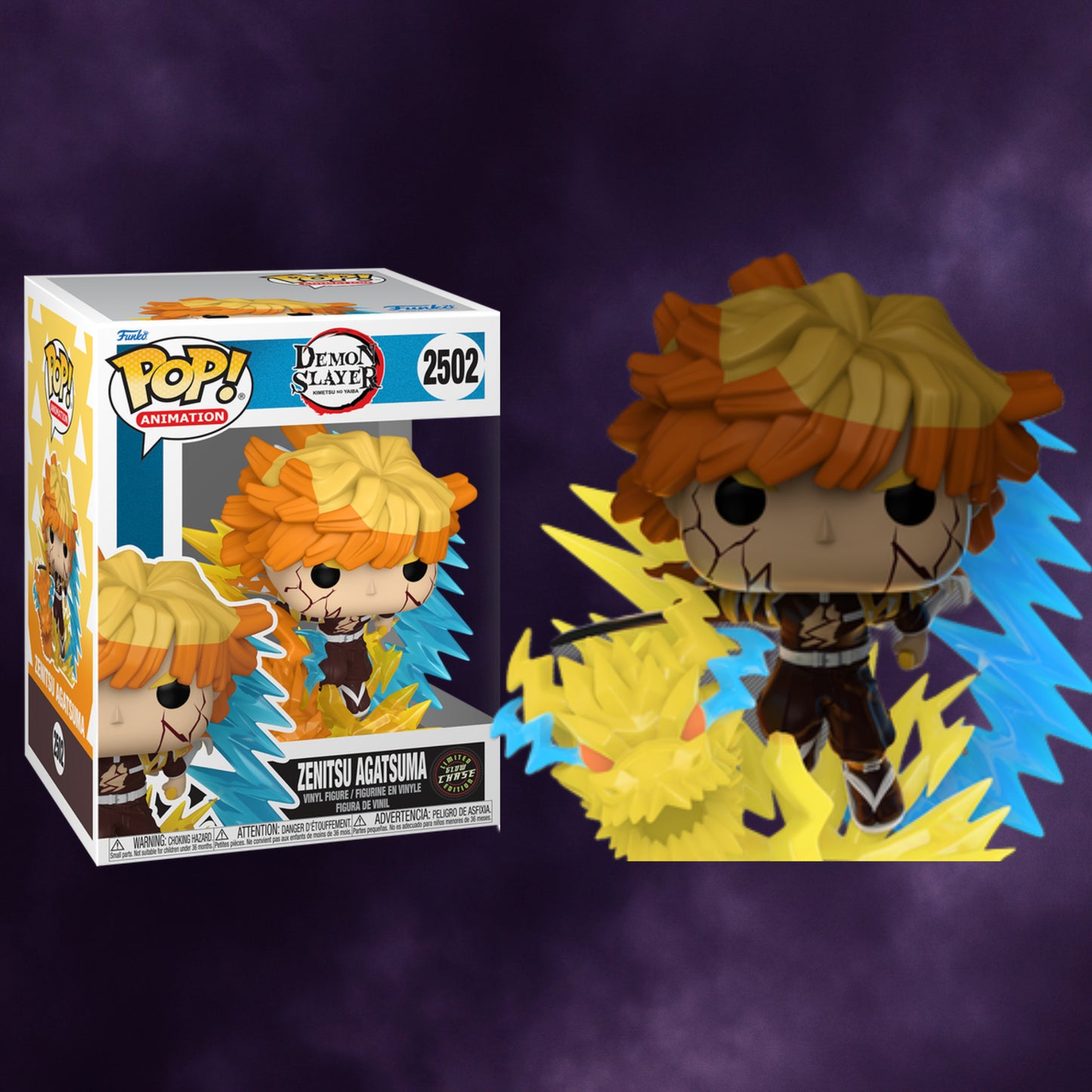 Funko Pop! Zenitsu Agatsuma Premium (Limited Glow Chase) #2502