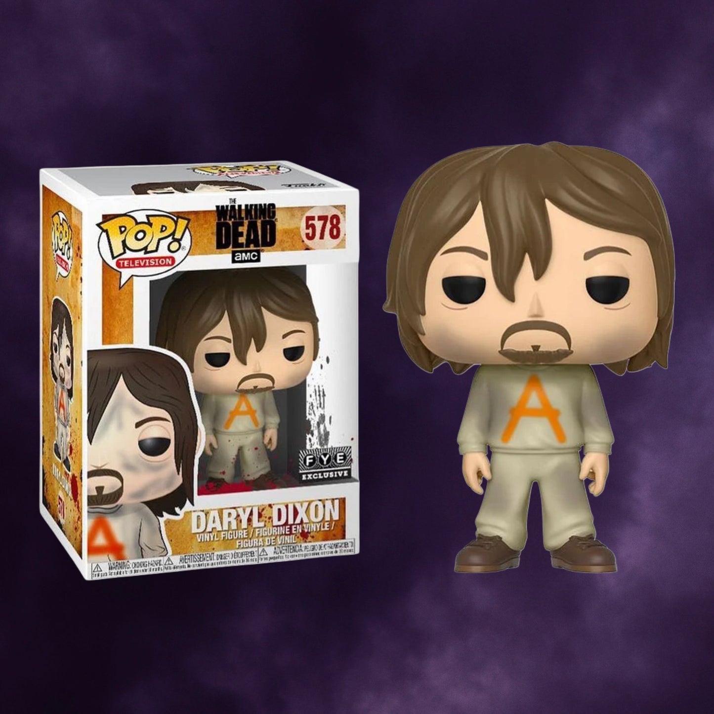 The Walking Dead Funko Pop! Television Daryl Dixon Prison Special Edition #578