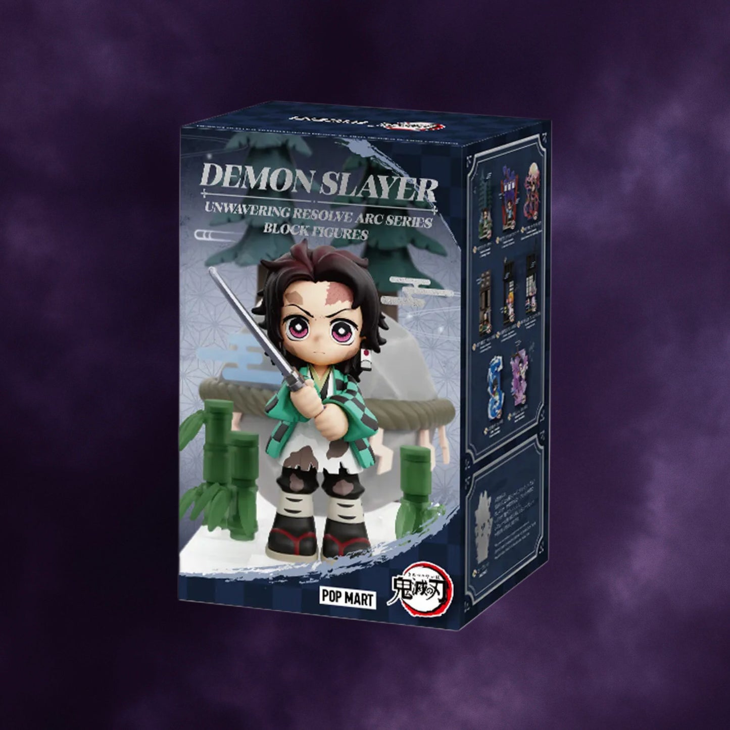 Pop Mart Demon Slayer: Kimetsu no Yaiba Unwavering Resolve Arc Series Block Figures Blind Box