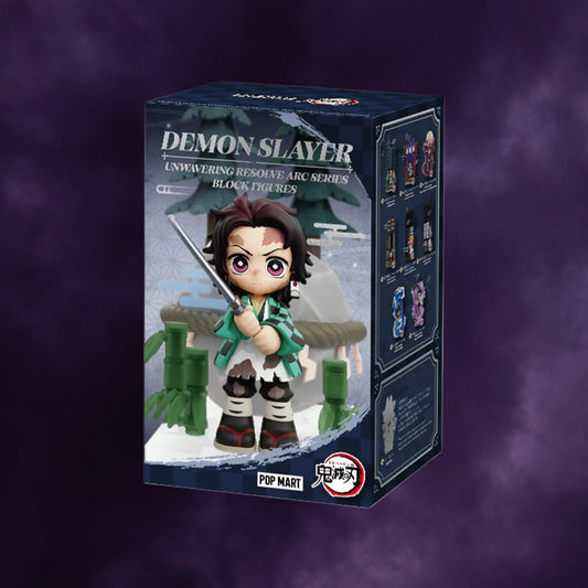 Pop Mart Demon Slayer: Kimetsu no Yaiba Unwavering Resolve Arc Series Block Figures Blind Box