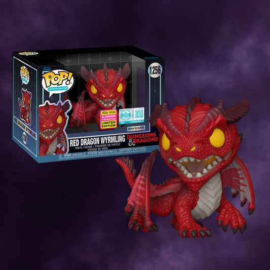 Dungeons & Dragons Pop! Red Dragon Wyrmling Limited Edition 8000 Adet #1256