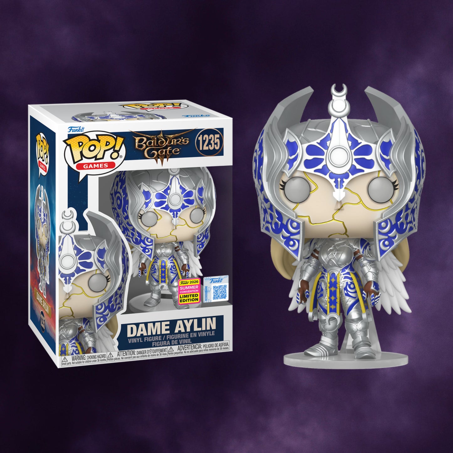 Baldur’s Gate 3 Pop! Games Dame Aylin Summer Convention Limited Edition #1235