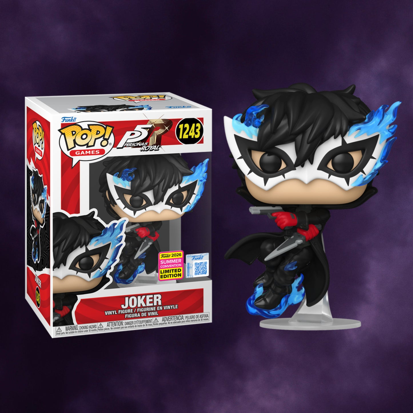 Persona 5 Royal Pop! Games Joker Summer Convention Limited Edition #1243
