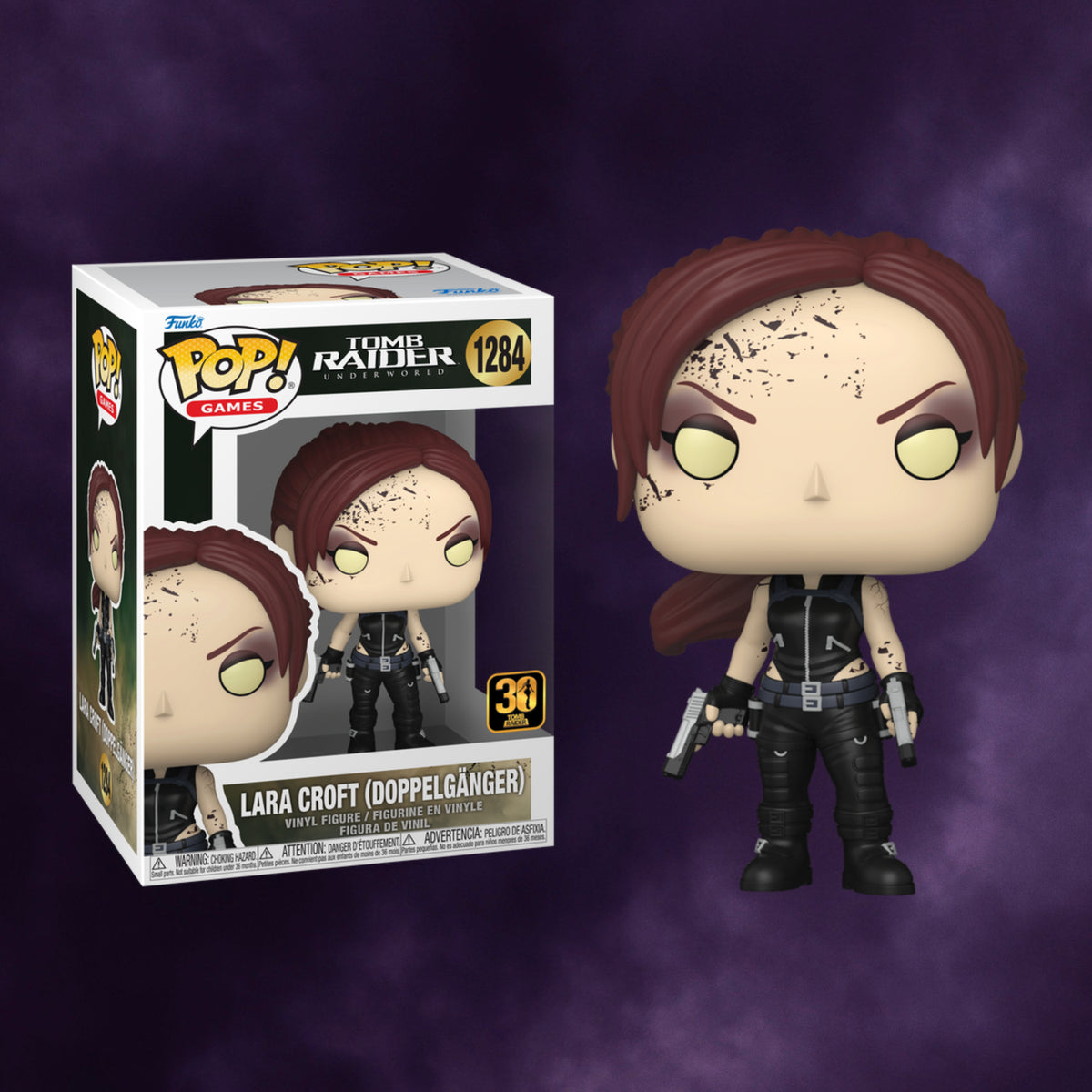 Tomb Raider Underworld Funko Pop! Games Lara Croft Doppelgänger 30th Anniversary #1284