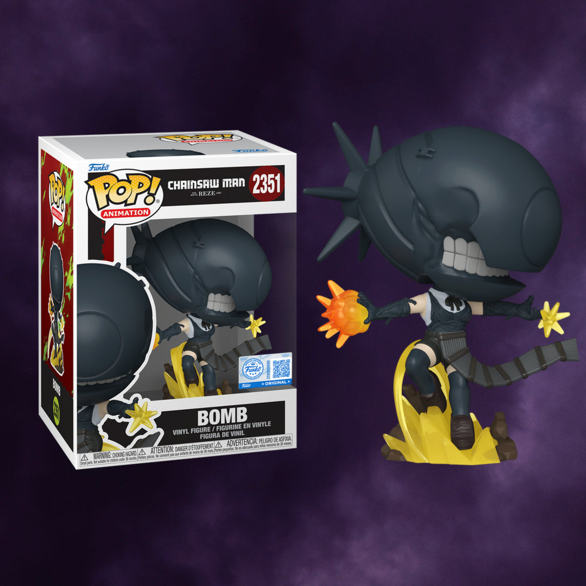 Chainsaw Man – The Movie: Reze Arc Funko Pop! Bomb #2351