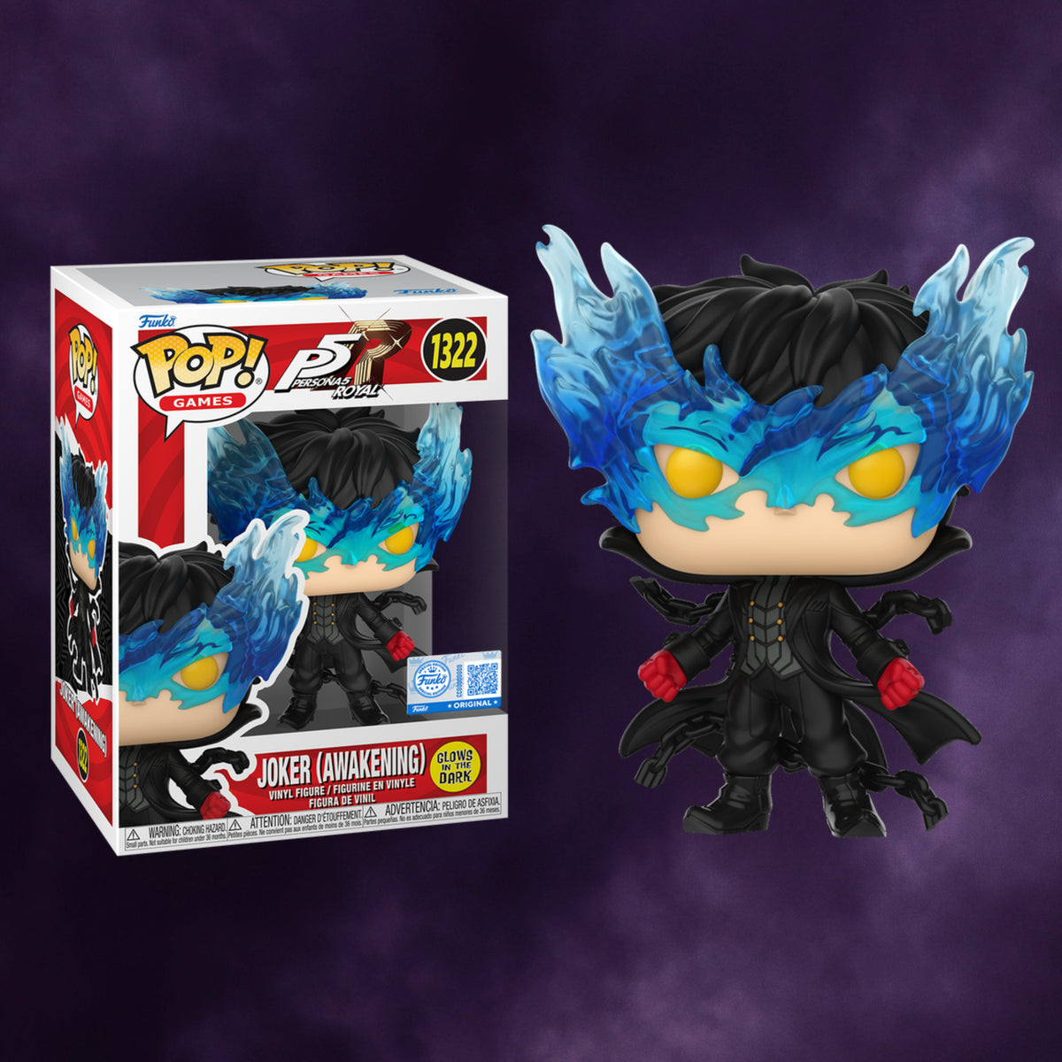 Persona 5 Royal Pop! Games Joker (Awakening) Glow in the Dark #1322