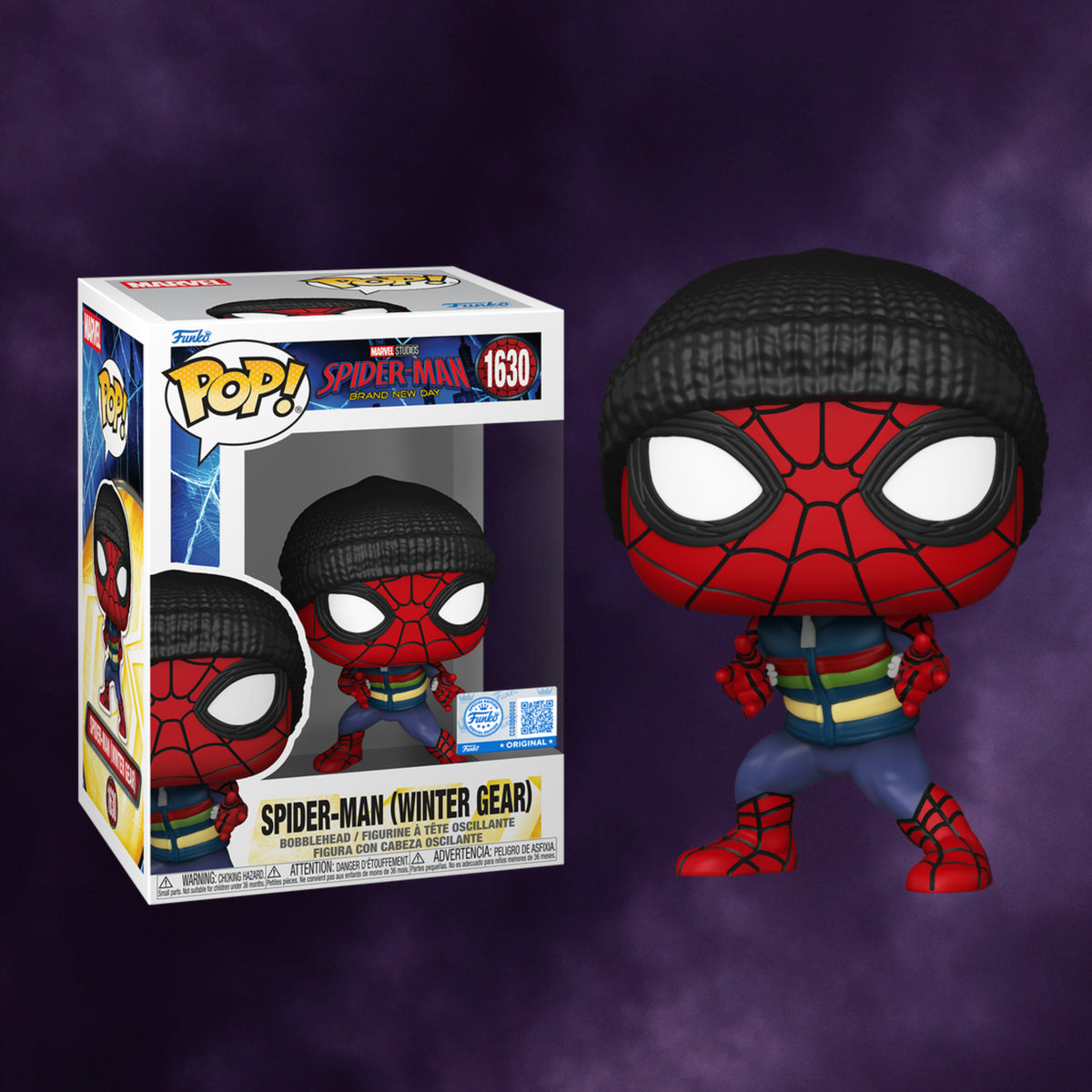 Funko Pop! Spider-Man Brand New Day (Winter Gear) Exclusive #1630