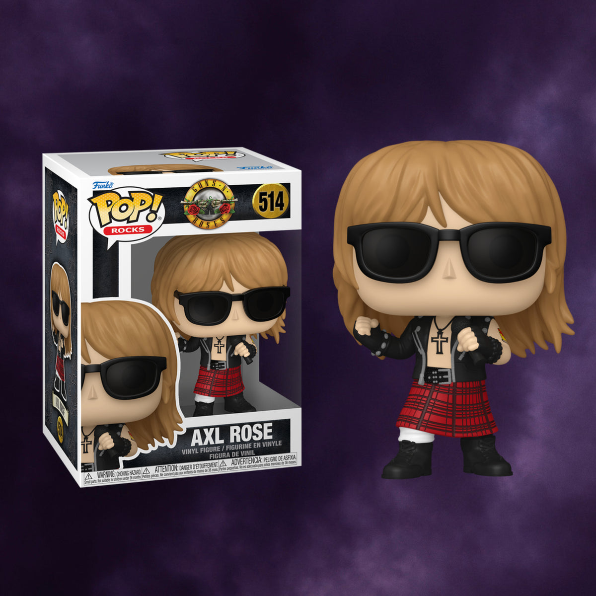 Guns N’ Roses Pop! Rocks Axl Rose #514