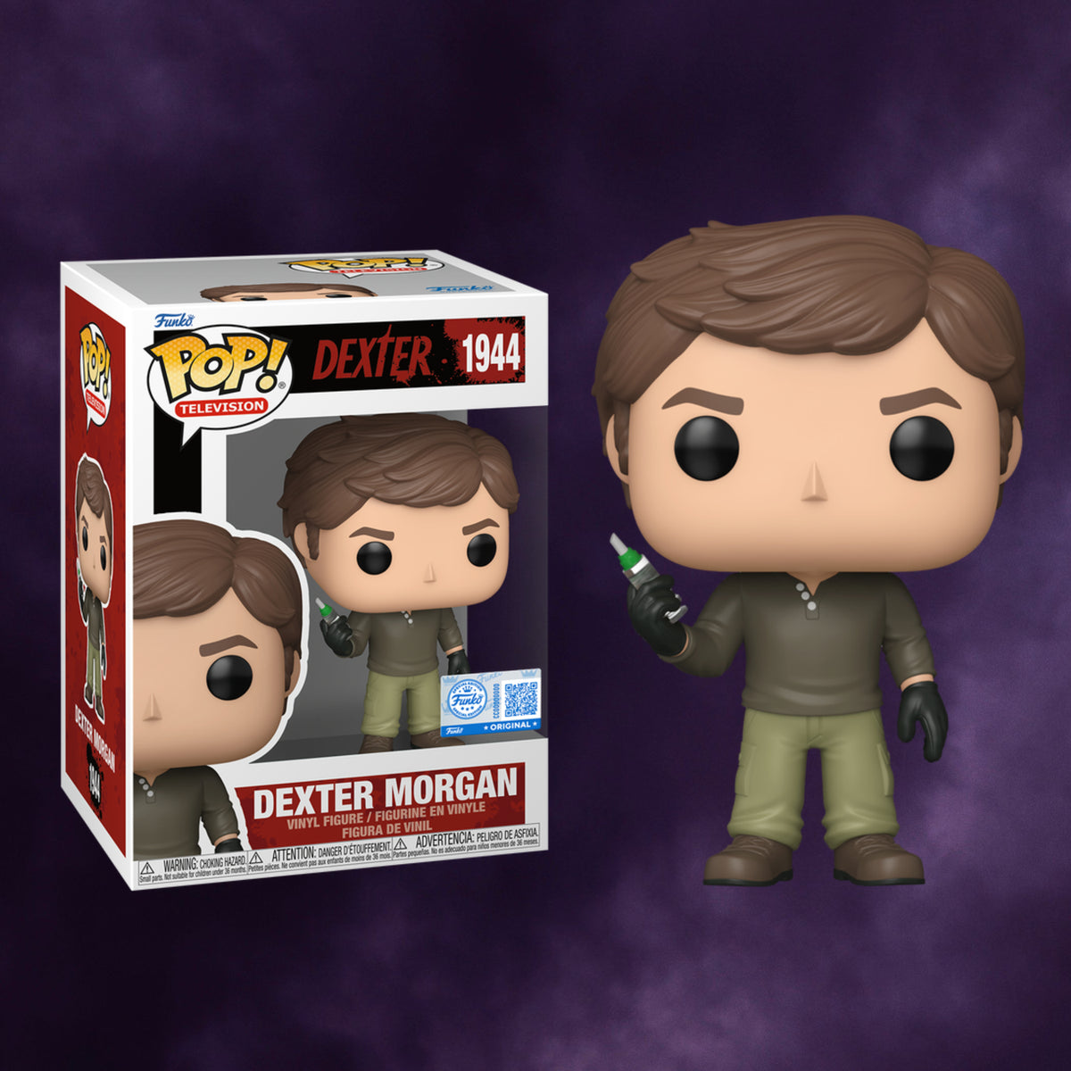 Dexter Pop! Television Dexter Morgan with Syringe Exclusive #1944
