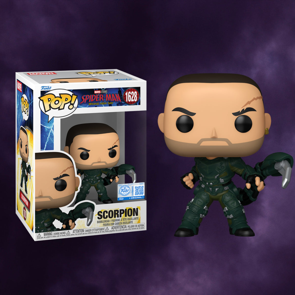 Spider-Man: Brand New Day Pop! Scorpion Exclusive #1628