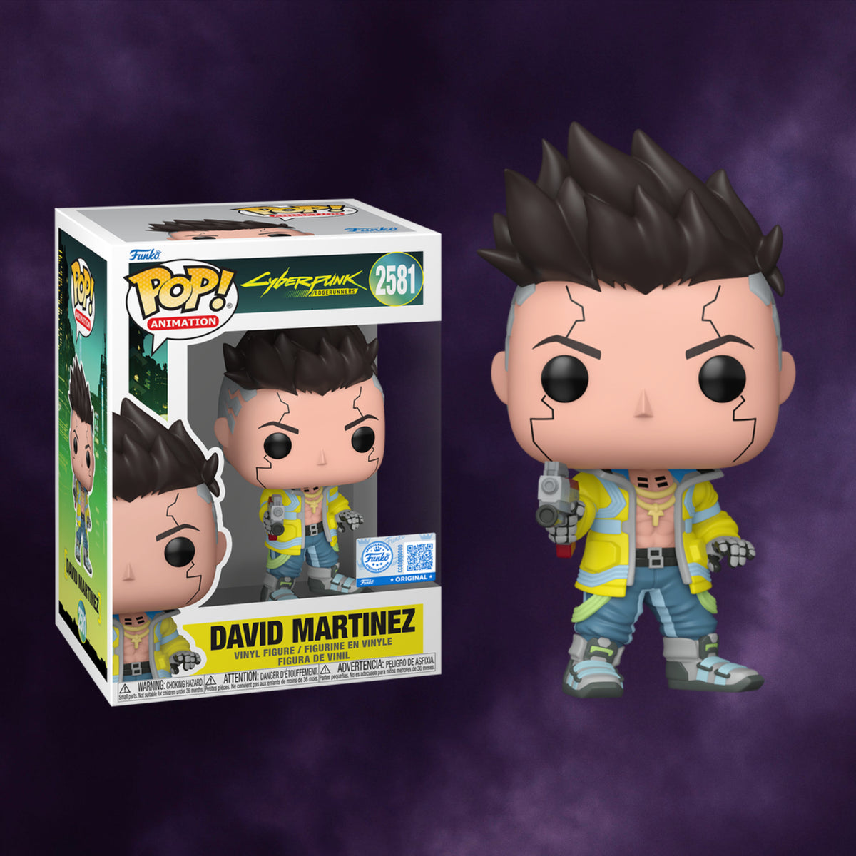 Cyberpunk: Edgerunners Pop! Animation David Martinez Exclusive #2581