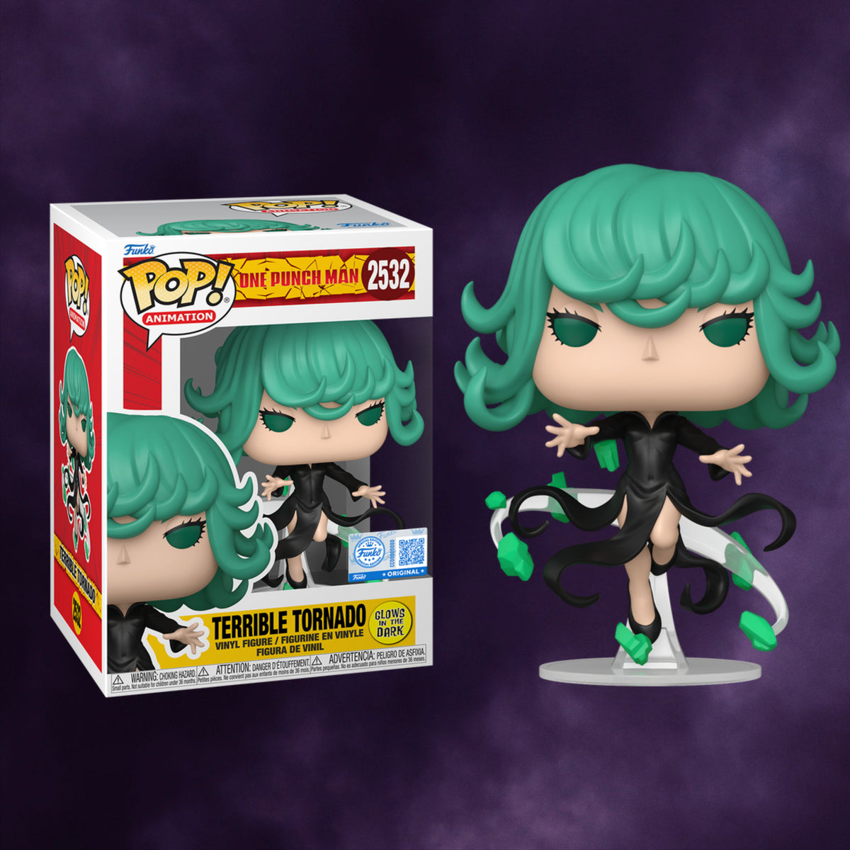 One Punch Man Pop! Animation Terrible Tornado Glow #2532