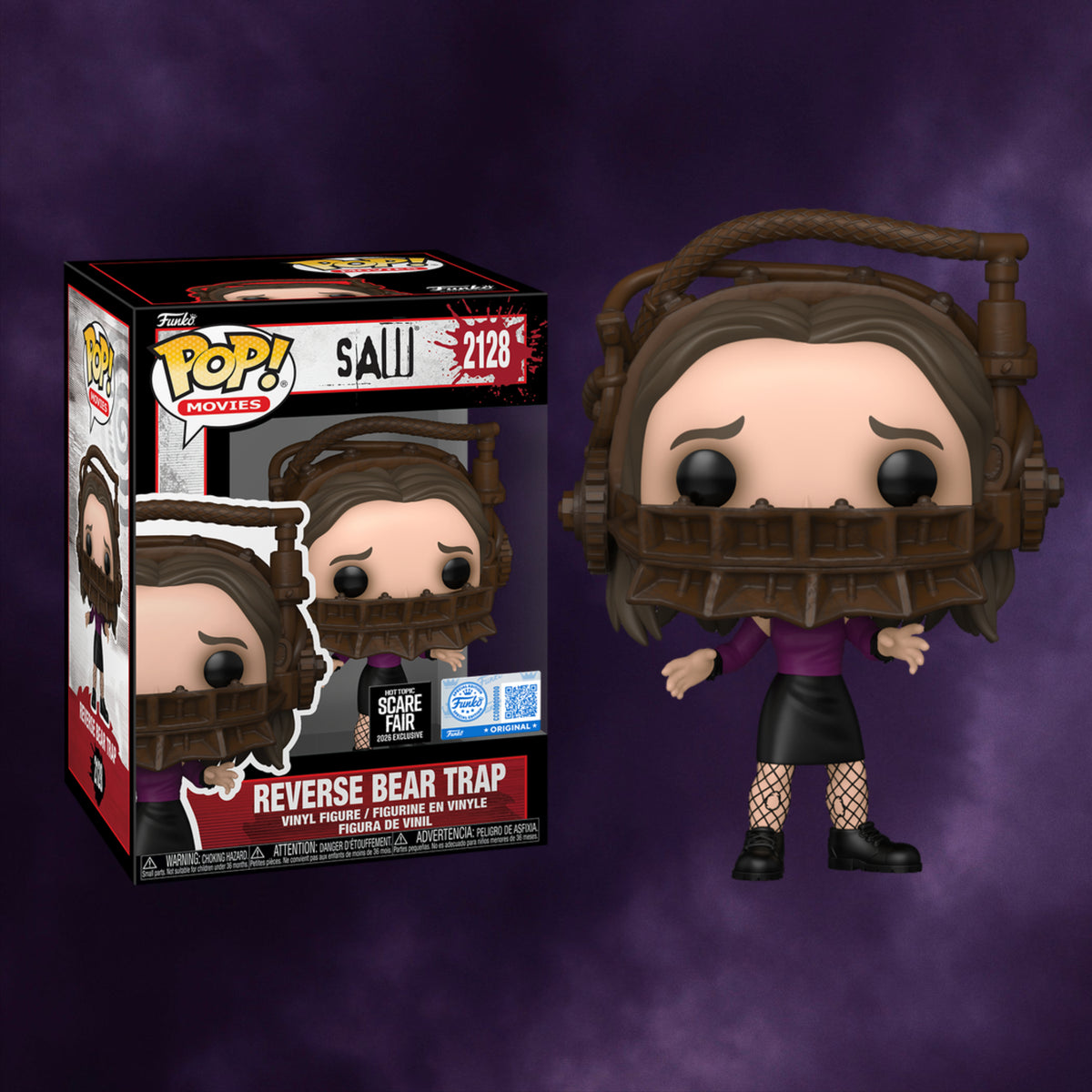 Saw Pop! Movies Reverse Bear Trap Exclusive #2128