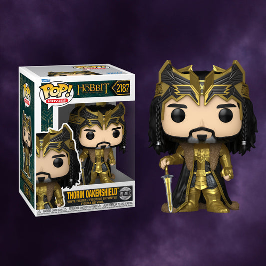 The Hobbit Pop! Movies Thorin Oakenshield Metallic #2187