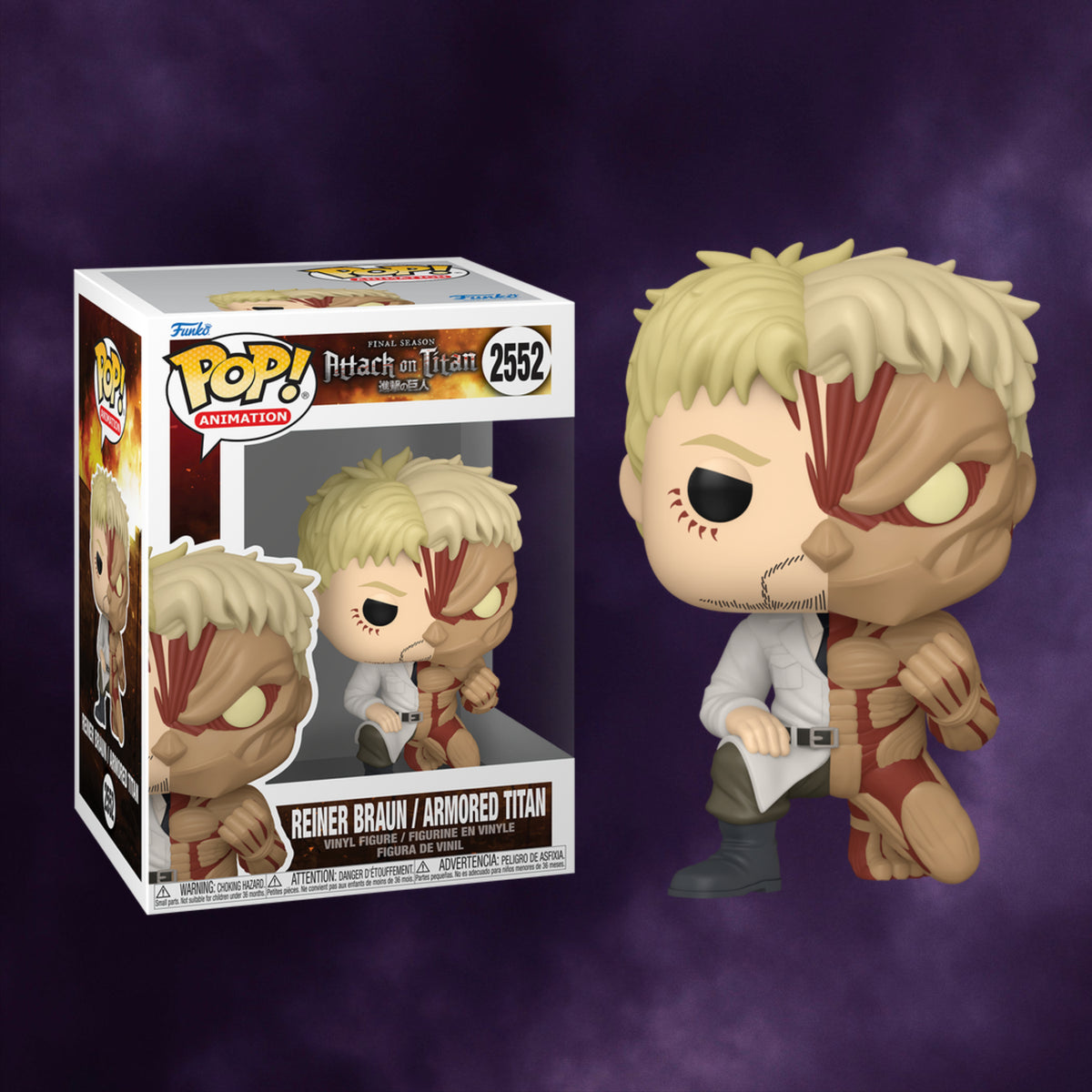 Attack on Titan Pop! Animation Reiner Braun / Armored Titan #2552