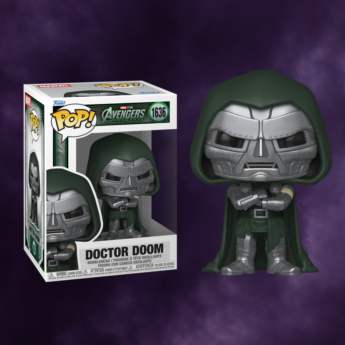 Funko Pop! Marvel Studios Avengers: Doomsday – Doctor Doom #1636