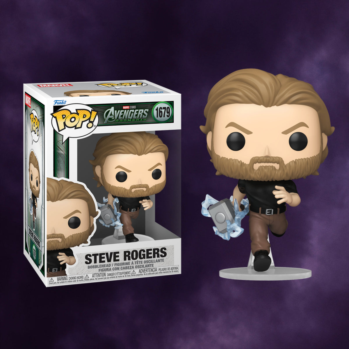 Funko Pop! Marvel Studios Avengers: Doomsday – Steve Rogers #1679