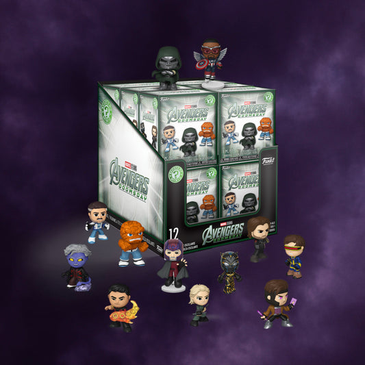 Funko Mystery Minis Marvel Studios Avengers: Doomsday – Blind Box Display