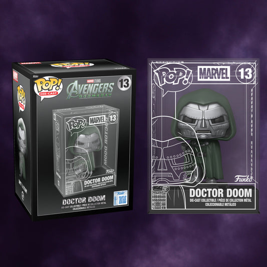 Funko Pop! Die-Cast Marvel Studios Avengers: Doomsday – Doctor Doom Exclusive #13