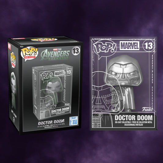Funko Pop! Die-Cast Marvel Studios Avengers: Doomsday – Doctor Doom Exclusive #13
