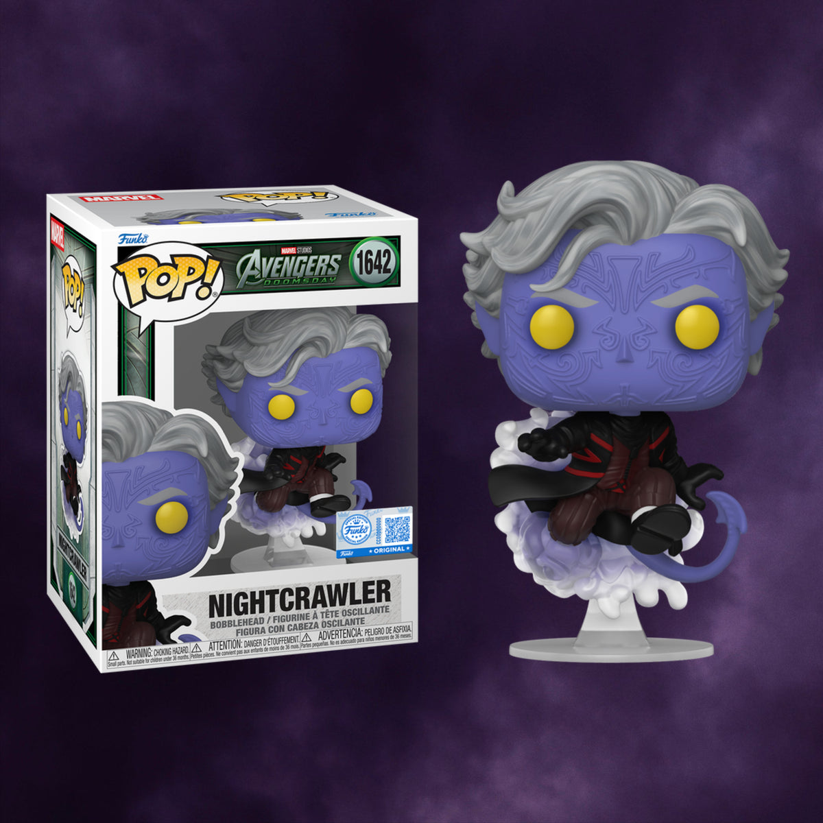 Funko Pop! Marvel Studios Avengers: Doomsday – Nightcrawler #1642 Exclusive