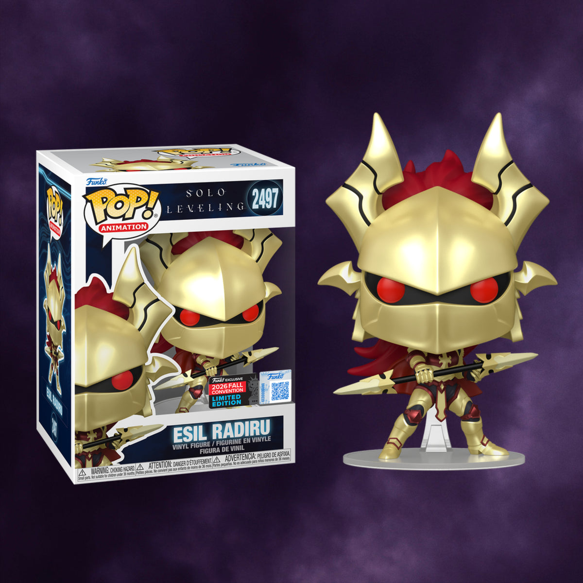 Funko Pop! Solo Leveling – Esil Radiru #2497 – 2026 Fall Convention Exclusive