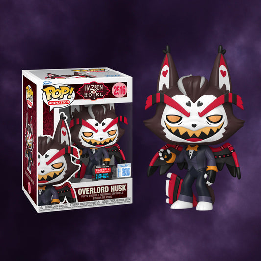 Funko Pop! Hazbin Hotel – Overlord Husk #2516 – 2026 Fall Convention Exclusive