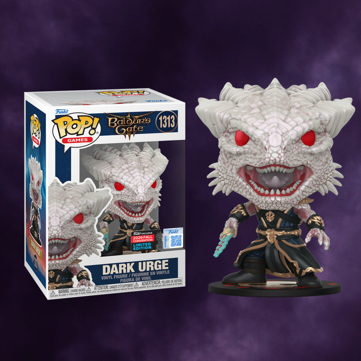 Funko Pop! Baldur’s Gate – Dark Urge #1313 – 2026 Fall Convention Exclusive