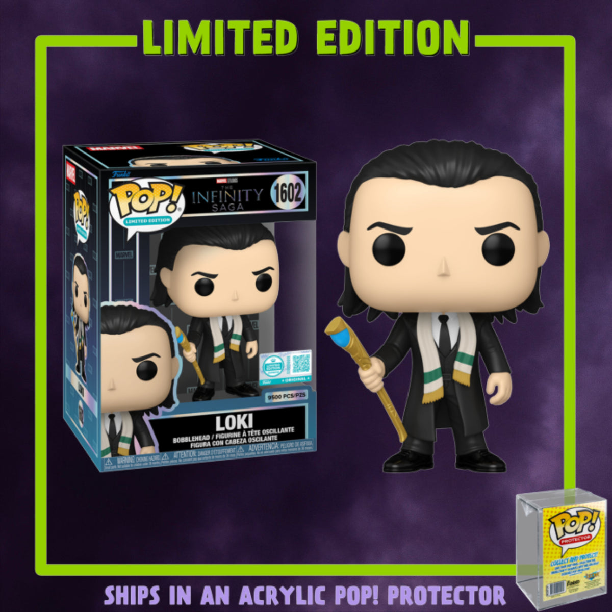 Funko Pop! Marvel The Infinity Saga – Loki #1602 – 9500 Pieces Limited Edition