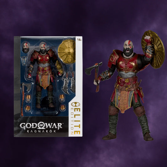 Mcfarlane Toys God of War Ragnarok Kratos (18 cm) Deluxe Figür (Elite Edition)