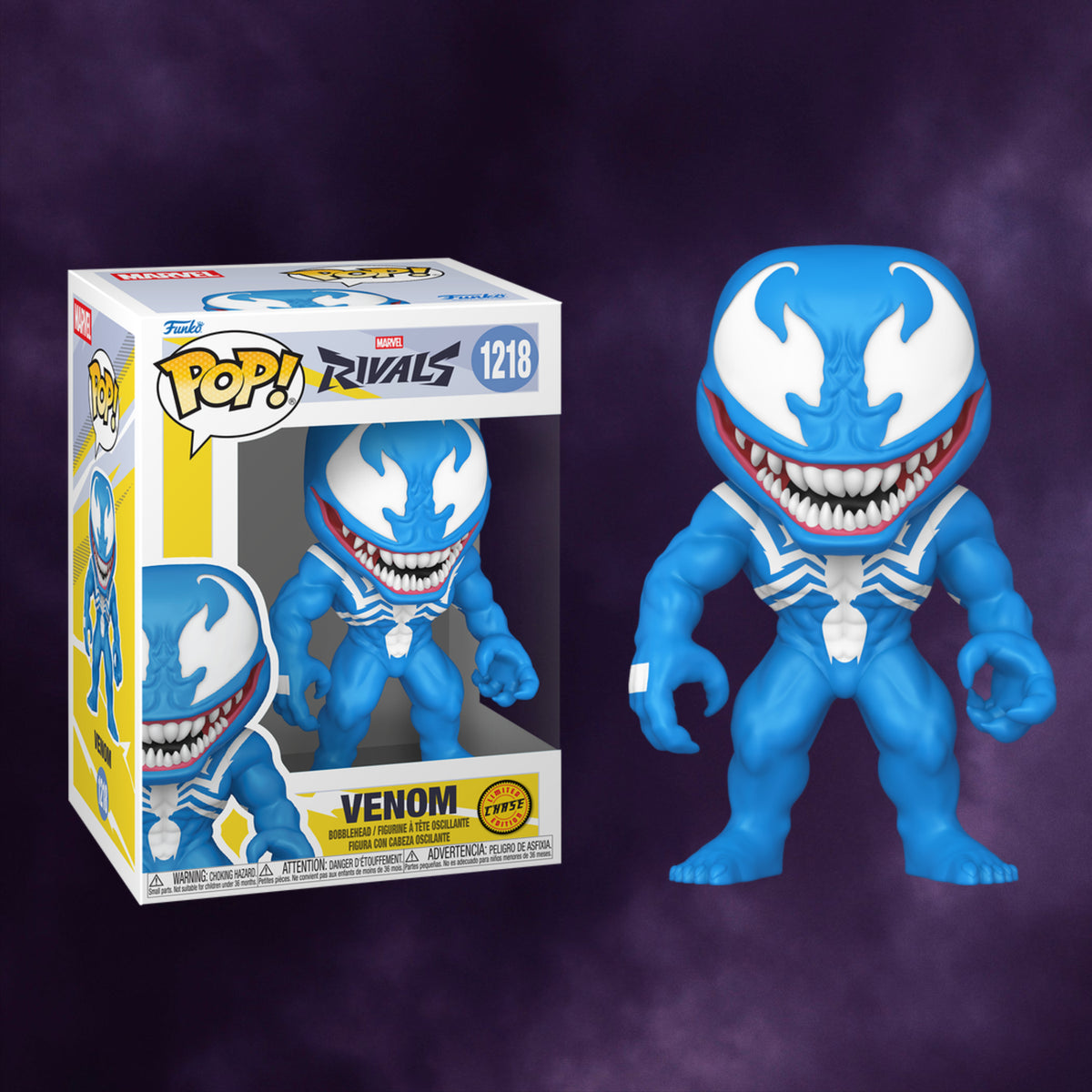 Funko Pop! Marvel Rivals – Venom Blue Chase Edition #1218