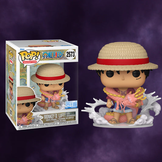 Funko Pop! Animation One Piece – Monkey D. Luffy with Momonosuke #2573 Exclusive