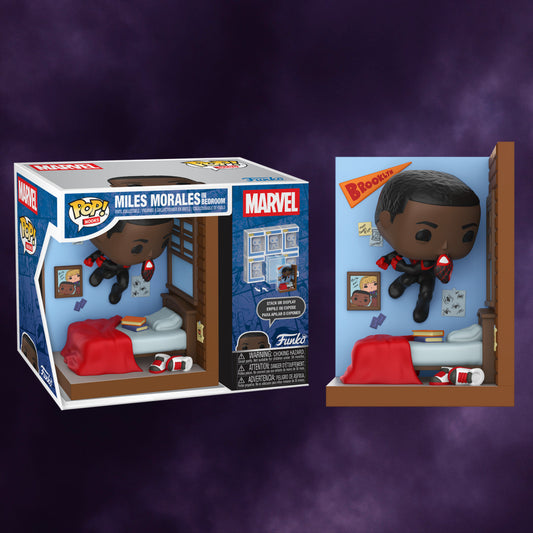 Funko Pop! Nooks Marvel – Miles Morales in Bedroom