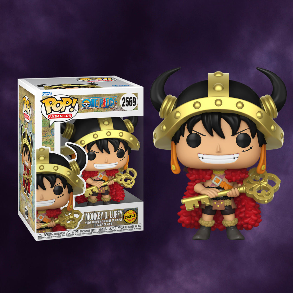 Funko Pop! Animation One Piece – Monkey D. Luffy #2569 Chase