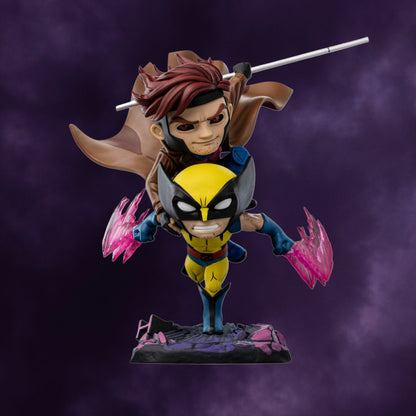 Iron Studios Mini-Statue Marvel X-Men ’97 – Gambit and Wolverine