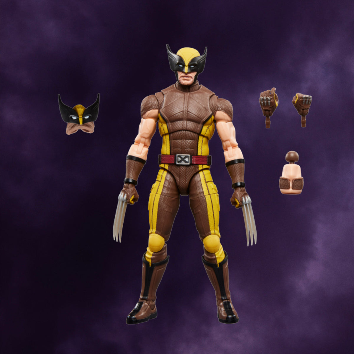 Marvel Legends Series Deadpool & Wolverine – Wolverine (Brown Suit) Action Figure
