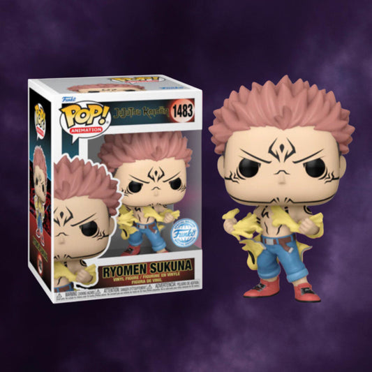 Jujutsu Kaisen – Ryomen Sukuna (Tearing Shirt) Funko Pop! Special Edition Figure #1483