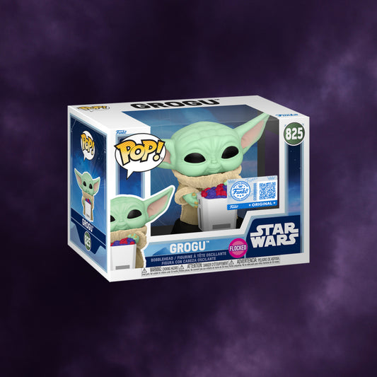 Funko Pop! Star Wars Grogu #825 Flocked Special Edition