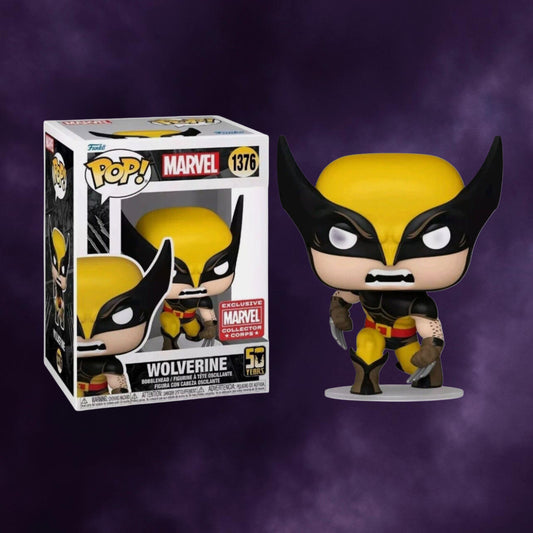 Wolverine (Brown Suit) Marvel Collector Corps Exclusive Funko Pop! #1376