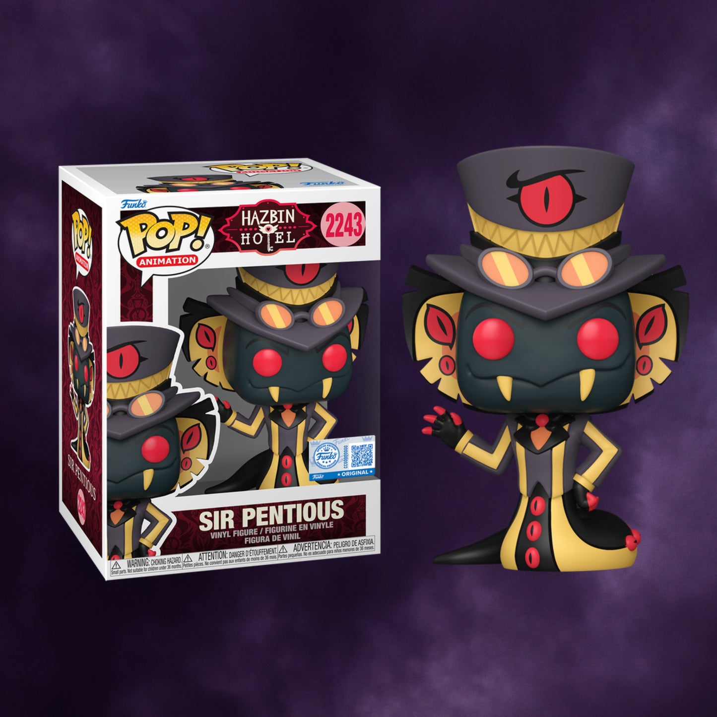 Funko Pop! Animation Hazbin Hotel Sir Pentious #2243 Special Edition